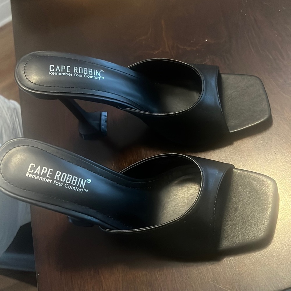 Black heels